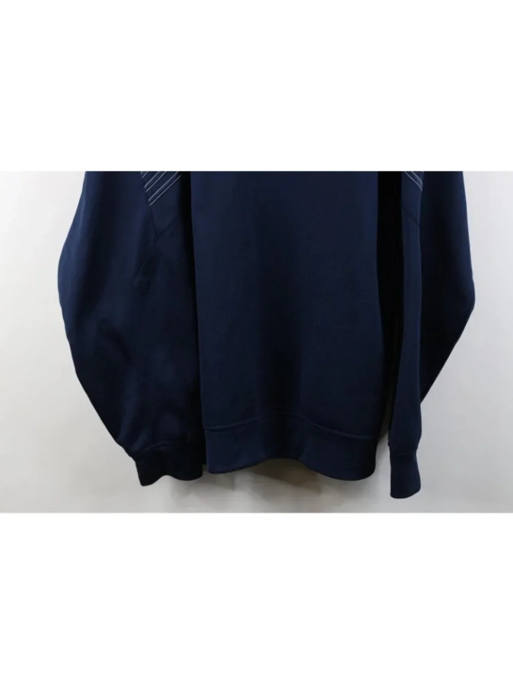 Adidas Mens 2XL XXL Team Issued University of Michigan Football Sweatshirt Blue